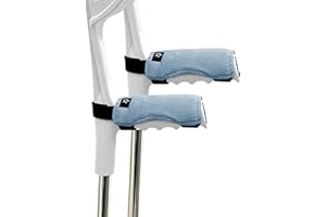 ‎SPRING SEAON SPRING SEAON Unterarmgehstützen Griffpolster – Weiche Schaumstoff Handpolster für Krücken, Rutschfest & Bequem, Schmerzlinderung beim Gehen, Universal passend für Unterarmkrücken, 2 Stück