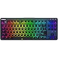 Fnatic miniStreak - LED Backlit RGB Mechanical Gaming Keyboard - Cherry MX Silent Red Switches - Small Compact Portable Tenkeyless Layout - Pro Esports Gaming Keyboard (US Layout)
