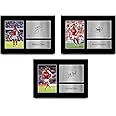 HWC Trading Saka, Rice & Odegaard Arsenal Gifts Printed Signed Autograph Pictures for Football Fans and Supporters - A4