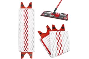 BONBELONG Bodenwischer Ersatzbezug für Vileda Ultramax 2 Stück Wischmopp Ersatz für Vileda Mop Besen Leicht zu Befestigen Staubwischer Schmutzige Flecken Entfernen Boden Reinigen