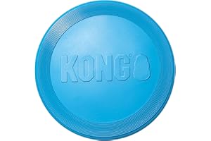 Kong Puppy Flyer Throw and Fetch Toy – Choice of Colours, blue