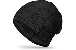 URECOVER Gorro Invierno Hombre Regalos Navidad: Gorro Mujer Hombre Calendario Adviento Gorros de Nieve Mujer Gorro Esqui Running Beanie, Amigo Invisible Regalos Originales para Hombre Gorro Talla única