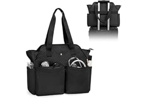 ‎FASROM Fasrom Tragebare Medizinische Tasche für Krankenschwester, Erste Hilfe Sets Tasche mit Gepolstertem Laptopfach, Schwarz