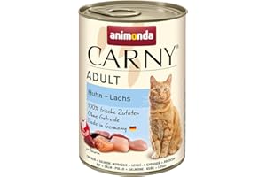 Animonda Carny Adult Karma dla Kotów, Kurczak/Łosoś, 6 x 400 g