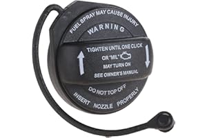 GOHANTEE Bouchon de réservoir de carburant 8K0201550N, compatible avec Audi - A4 A4 Quattro A5 A5 Quattro A8 Quattro Q5 RS5 S4 S5 S8 SQ5 allroad, remplace le bouchon de remplissage de carburant 8K0 201 550N