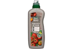 Dehner Bio Tomatendünger, hochwertiger Flüssigdünger, Dünger für Tomaten, organischer NK-Dünger, ökologisch wertvoll, 1 l, für ca. 150 l, bunt