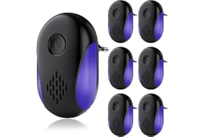 ETPARK 2025 Upgraded Ultrasonic Pest Repeller,mice repellent for Plug-In,Bug Repellent for Indoor Pest Control for Mice, Mosquitoes, Spiders, Cockroaches, Ants, Flea, Vermin Harmless to Pets and Human