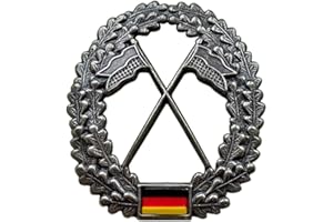 qdwq-US BW Barettabzeichen Heeresaufklärer, Metall