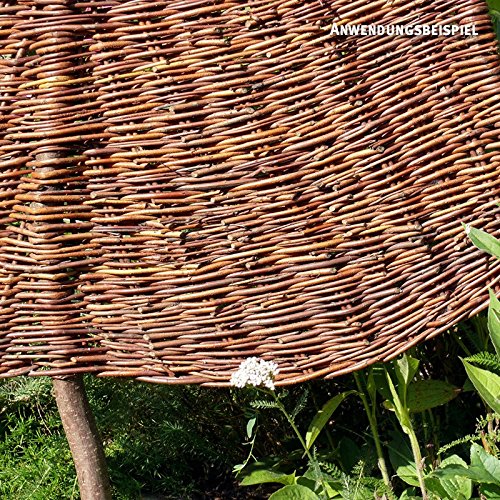 VIDEX-Sichtschutz-Weidenbaum, natur, groß, Ca. B: 110cm x H: 240cm (davon 95cm Stamm) - 3