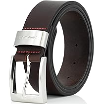 Pierre Cardin lederen riem heren 40 mm breed, volledig zwart/bruin