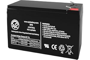 AJC Battery Replacement Compatible with Razor E90 12V 7Ah Electric Scooter Battery