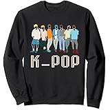 K-Pop Korean Pop Music Boy Band für K-Pop Fanatics Sweatshirt