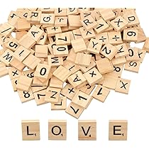 404 Pezzi Lettere E Numeri In Legno - Decorazioni Per Fai Da Te, Feste, Scrapbooking, 15 Mm - Foto 10