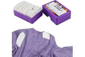 Doksvp 20 Kammnadeln zum Spannen, 2 Größen Strick Blockern Stricken Set, Spannmatten Stricken, Kammnadeln, Strickblocker, zum Blockieren, Stricken, Häkeln, Nähmatte, Spitze oder Handarbeitsprojekte