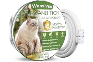 WANSIVEN Collier de puces pour Chat (C-2pack)