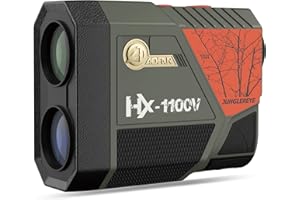 ‎AOFAR AOFAR HX-1100V Entfernungsmesser Jagd, Bogenschießen, 1100 Yards mit Winkel und horizontale Entfernung, Hohe Präzision, Geschwindigkeit Scan-Modus,6X, kostenlose Batterie, Tragetasche