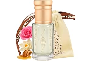 Perfume Oil Musk Tahara 6ml by Luxury Scent - Long Lasting Alcohol-Free Arabian Attar with Creamy Floral Musky Notes – Premium Travel Size Unisex Fragrance for Men & Women, Elegant Gift Choice