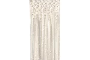 Otherway Rideau en Macramé pour Fenêtre de Porte, Tature Murale en Tapisserie Porte en macramé, Tature Murale en Toile de Fond de Mariage pour la Porte de Mariage Voûte Boho Décoration urale