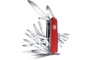 Victorinox Taschenmesser Swiss Champ (33 Funktionen, Korkenzieher, Holzsäge, Schere) Rot, 91 mm