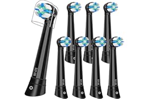 LOKOBATII 8PCS iO Toothbrush Heads Compatible with Oral B iO 2/3/4/5/6/7/8/9/10 Series Electric Toothbrush,Gentle Cleaning iO Electric Toothbrush Heads for Teeth & Gum Protection