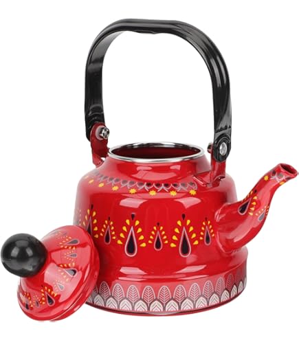 Caffettiera Ibili Pava Roja 1 Litro - Rossa, Per Caff&egrave; Tradizionale