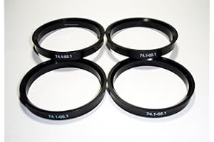 Centradores 4 LLANTA 74.1-66.1 Aros para Llantas ATS AVUS BINNO CMS DBV INFINY Japan Racing MAK PLW PROLINE RH SCHMIDT WSP Italy