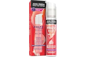 JOHN FRIEDA - Sérum Anti-Frizz 50 ml, para Cabello Encrespado, Protege contra Humedad y Calor, Hidrata y Controla el Cabello, Pelo Más Fuerte y Brillante