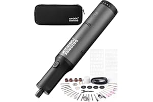 xTool Selected Engraving Pen, 42-in-1 Tool Kit, Cordless Engraver and Rotary Tool Kit for Metal Wood Glass Plastic, Large Capacity Engraving Tool, Craft Multi-Function Glass Etching Kit, Mini Sander