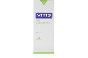 Dentaid Vitis Orthodontic Colutorio, Negro, 500 ml