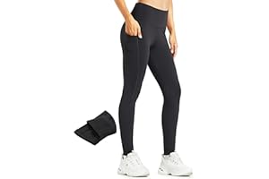 Libin Thermo Leggins Damskie Fleece Joga Spodnie z kieszeniami Zimowe Długie Spodnie Sportowe Wodoodporne Sport Leggins Bielizna Termiczna