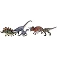 MOJO - 5pc Dinosaur Prehistoric Life Playset | Hand-Painted Toy Figure | Prehistoric Life Collection | True to Life & Highly Detailed | Designed in UK