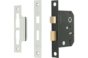 Sterling Serratura a 3 leve MLS330N da 3 pollici/76 mm - Nichel