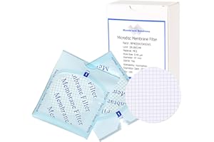 Sterile MCE Gridded Membrane Filter, 47mm, Pore:0.45 Micron by Membrane Solutions, 100 Packed