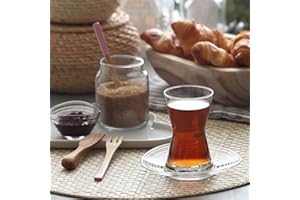 LAV Lot de 12 Verres à thé Derin