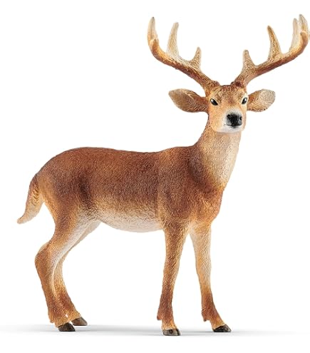 COMTERVI Figurine faon miniature 3D Bambi - Ornements décoratifs - Figurines d'animaux (D COMTERVI Figurine faon miniature 3D Bambi - Ornements décoratifs - Figurines d'animaux (D