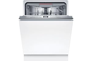 Bosch SMV6YCX02E Série 6, Lave-vaisselle encastrée dissimulée totale, PerfectDry, Home Connect, EfficientDry : ouverture automatique de la porte, 60 cm