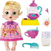 Baby Alive K&ouml;p&uuml;kl&uuml; &Ccedil;ay Partisi LaLa GooGoo Oyuncak Bebek