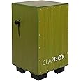 Clapbox Cajon Oak Wood (H:20" W:12" L:12") - 3 Internal Snares with adjustable feature | Most Popular Cajon Online (Olive Green, CB40 Geen)