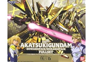 BANDAI SPIRITS Gundam Seed Destiny 15 Akatsuki Gundam Gold Ver 1/100 Scale Model Kits