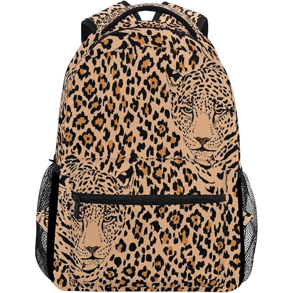 Rucksack Mit Geparden-Motiv – Wasserdicht, Mit Laptopfach, 40.6 Cm Hoch, Für Schule & Outdoor