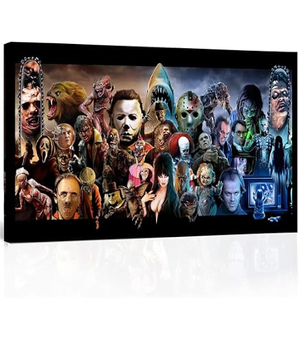 Poster A Nightmare On Elm Street, Con Freddy Krueger, Formato Standard, Horror Cult