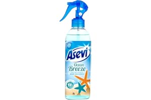 Asevi Air Freshener Spray, Air Fresheners for the Home, Room and Fabric Freshener, 400ml, Ocean Breeze