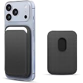 Microsonic Apple iPhone 17 Pro Leather Wallet MagSafe Siyah [iPhone 17 Pro ile Uyumlu Kılıf - Siyah]