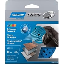 Lot De 10 Disques Abrasifs Silverline 125 Mm – Grain 80 – Auto-agrippants
