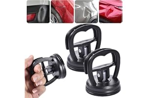 Bosses Voiture, Lot 2 Extracteur carrosserie outidébosselage Voiture, Kit débosselage carrosserie Voiture, Ventouses Puissantes pour réparation Voitures, téléphone Portable