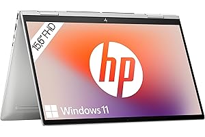 ‎HP HP ENVY x360 2-in-1 Laptop, 15,6" FHD Touchscreen, Intel Core i7-1355U, 16 GB DDR5 RAM, 1 TB SSD, NVIDIA GeForce RTX 3050, Windows 11, QWERTZ, Silber