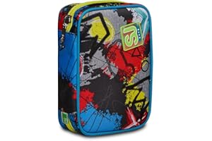 SJ GANG STYLE JAM GANG Astuccio Speed Pad Bambini Unisex, Multicolore, 15 x 21 x 7 cm