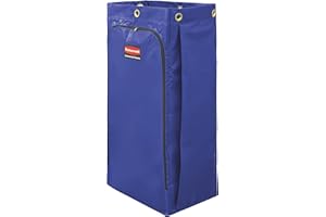Rubbermaid Commercial 1966883 Sac chariot de nettoyage haute capacité Bleu 100 l