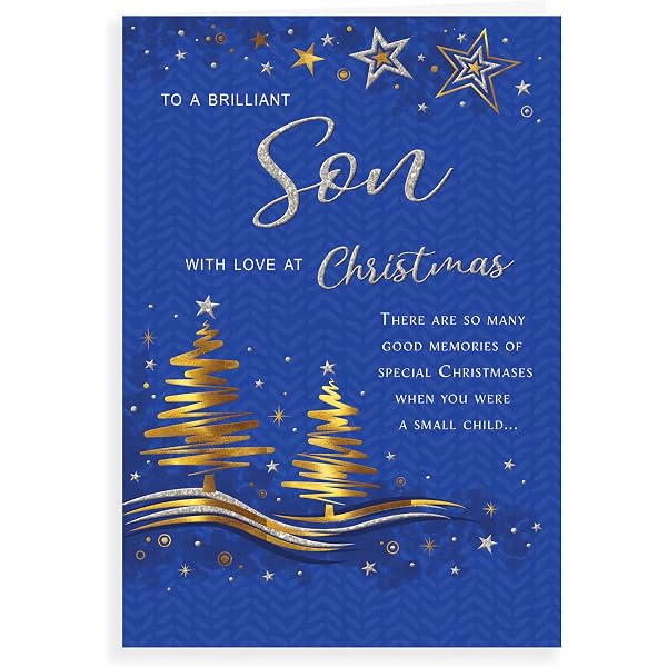 BIGLIETTO DI NATALE figlio nuora partner | auguri di Natale | Signore e