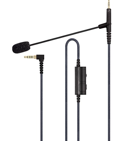 Microphone BoomPro Pour Casque Bose QC25/QC35 - Compatible PS4, Xbox, PC